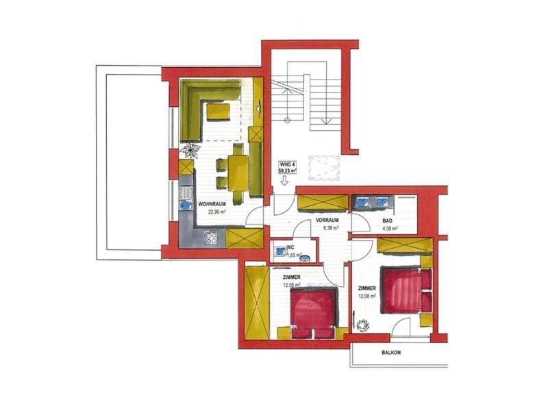 Appartementhaus „Hermannhaus“ อัลเทนมาร์คท์ อิม พองเงา ภายนอก รูปภาพ