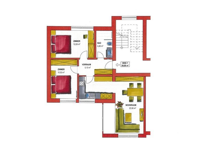 Appartementhaus „Hermannhaus“ อัลเทนมาร์คท์ อิม พองเงา ภายนอก รูปภาพ